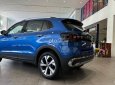 Volkswagen T-Cross Luxury 2023 - màu xanh, nhập khẩu nguyên chiếc, tặng phí trước bạ, voucher phụ kiện 300 triệu + 0% lãi suất