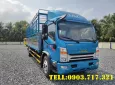 Xe tải 5 tấn - dưới 10 tấn 2023 - Bán trả góp xe tải JAC N900S thùng 7m giá ưu đãi màu xanh ngọc giao ngay