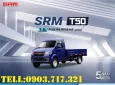Xe tải 5 tấn - dưới 10 tấn 2025 - Bán xe tải SRM T50 thùng lửng tải trọng 1250Kg
