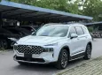 Hyundai Santa Fe 2022 - Hyundai SantaFe Cao cấp 2.2L HTRAC 2022 full dầu màu trắng. 