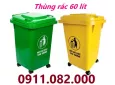Hãng khác Khác 2025 -  Sản phẩm thùng rác nhựa giá rẻ tại cần thơ, thùng rác 120l 240l 660l- lh 0911082000