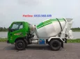 Xe chuyên dùng Xe téc 2025 - Xe trộn bê tông Hoa Mai 3–4 khối – Nhỏ gọn, chính hãng, động cơ Weichai – Giá tốt, giao ngay!