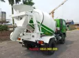 Xe chuyên dùng Xe téc 2025 - Xe trộn bê tông Hoa Mai 3–4 khối – Nhỏ gọn, chính hãng, động cơ Weichai – Giá tốt, giao ngay!