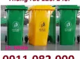 Xe chuyên dùng Xe rác 2025 -  Cung cấp thùng rác treo đôi giá rẻ tại an giang, thùng rác 120 240 giá sỉ siêu rẻ- lh 0911082000