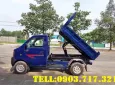 Xe tải 500kg - dưới 1 tấn 2025 - Xe ben 970Kg hiệu SRM K990 mới 2025 thùng 1 khối