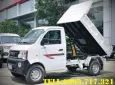 Xe tải 500kg - dưới 1 tấn 2025 - Xe ben 970Kg hiệu SRM K990 mới 2025 thùng 1 khối