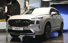 Hyundai Santa Fe 2021 lộ diện hoàn toàn tại quê nhà