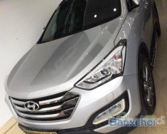 Hyundai Santa Fe CRDi 2014 - Bán ô tô Hyundai Santa Fe CRDi đời 2014, màu bạc giá 1 tỷ 285 tr tại Hà Nội