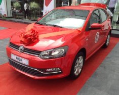 Volkswagen Polo   6AT 2016 - Bán Volkswagen Polo Hatchback 6AT đời 2015, màu đỏ, nhập khẩu chính hãng, LH 0901.941.899 giá 662 triệu tại Quảng Bình