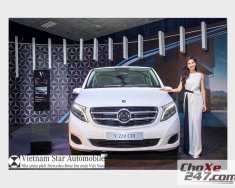 Mercedes-Benz VClass V220 CDI 2016 - Cần bán xe Mercedes V220 CDI đời 2016, màu bạc giá 2 tỷ 569 tr tại Tp.HCM