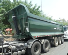Xe tải Trên 10 tấn 2012 - Tông đại lý xe sơ mi rơ moóc doosung thùng (moóc ben)tự đổ giá 630 triệu tại Gia Lai