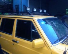 Jeep Cherokee   1998 - Bán xe Jeep Cherokee đời 1998, màu vàng, nhập khẩu chính hãng ít sử dụng, 205 triệu giá 205 triệu tại Tp.HCM