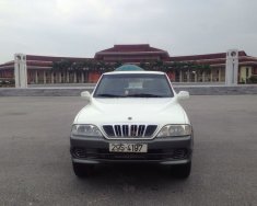 Ssangyong Musso 2002 - Cần bán lại xe Ssangyong Musso đời 2002, màu trắng, xe nhập, 148 triệu giá 148 triệu tại Bắc Ninh