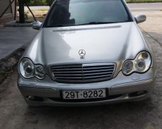 Mercedes-Benz C200 Elegance 2003 - Bán xe cũ Mercedes C200 Elegance 2003, màu bạc số sàn giá 258 triệu tại Bắc Ninh