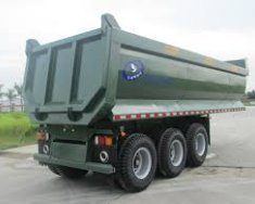 Xe chuyên dùng Xe tải cẩu 2016 - Sơmi rơ móoc ben Doosung 28,8 tấn thùng 24 khối (m3), Rơ mooc ben tự đổ Doosung giá 680 triệu tại Tp.HCM