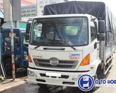 Xe tải 1000kg 2016 - Bán xe tải Hino 6T đời 2016, màu trắng giá 499 triệu tại Tp.HCM