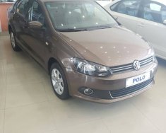 Volkswagen Polo AT 2015 - Bán Volkswagen Polo Sedan AT đời 2015, màu nâu, xe nhập, giá chỉ còn 632 triệu, giao xe ngay giá 632 triệu tại Hà Tĩnh