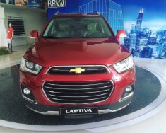 Chevrolet Captiva LTZ 2017 - Bán xe Chevrolet Captiva Revv, 7 chỗ, màu đỏ đô, ưu đãi giá tốt, LH: 0945.307.489 Huyền Chevrolet giá 879 triệu tại Trà Vinh