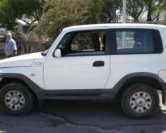 Ssangyong Korando     MT 2002 - Bán ô tô Ssangyong Korando MT đời 2002, màu trắng  giá 150 triệu tại Bình Định