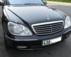Mercedes-Benz S500   2004 - Chính chủ cần bán lại xe Mercedes S500 đời 2004, màu đen, nhập khẩu chính hãng giá 550 triệu tại Đà Nẵng