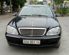 Mercedes-Benz S class 320L 2000 - Bán xe cũ Mercedes S 320L đời 2000, màu đen, giá tốt giá 560 triệu tại Thanh Hóa