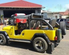 Jeep CJ 1980 - Cần bán gấp Jeep CJ đời 1980, màu vàng, nhập khẩu chính hãng giá 90 triệu tại Đắk Lắk