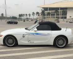 BMW Z4   2004 - Chính chủ bán ô tô BMW Z4 sản xuất 2004, màu trắng, nhập khẩu nguyên chiếc giá 578 triệu tại Hà Nội