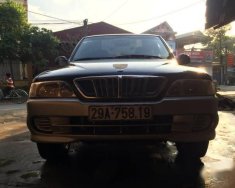 Ssangyong Musso 2002 - Cần bán xe Ssangyong Musso đời 2002, màu xanh lam, giá 210tr giá 210 triệu tại Thái Nguyên