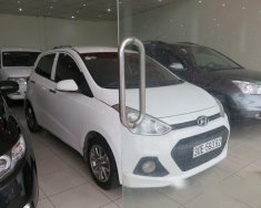 Hyundai i10  MT 2014 - Salon Auto Long Biên bán Hyundai i10 MT đời 2014, màu trắng số sàn giá 370 triệu tại Hà Nội