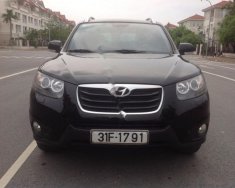 Hyundai Santa Fe CRDI 2011 - Bán Hyundai Santa Fe CRDI 2011, màu đen, nhập khẩu nguyên chiếc giá 730 triệu tại Hà Nội