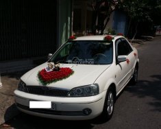 Ford Laser    Ghia 1.8 MT 2003 - Bán xe Ford Laser Ghia 1.8MT màu trắng đời 2003 giá 229 triệu tại Kiên Giang