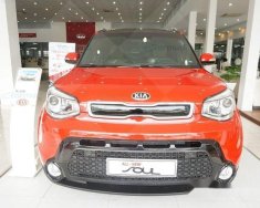 Kia Soul  AT 2017 - Bán xe Kia Soul AT 2017, màu đỏ giá 755 triệu tại Quảng Ngãi