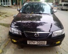 Mazda 626 2004 - Bán ô tô Mazda 626 sản xuất 2004, màu đen xe gia đình giá 190 triệu tại Lào Cai