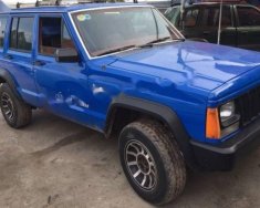 Jeep Cherokee 1992 - Bán ô tô Jeep Cherokee 1992, màu xanh lam, nhập khẩu giá 100 triệu tại Hà Nội