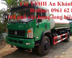 Xe chuyên dùng Xe téc 2017 - Bán xe phun nước rửa đường tưới cây Howo 9 khối giá 520 triệu tại Hà Nội