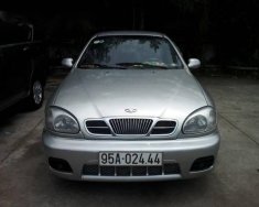 Daewoo Lanos 2000 - Cần bán gấp Daewoo Lanos đời 2000, màu bạc xe gia đình giá 120 triệu tại Hậu Giang