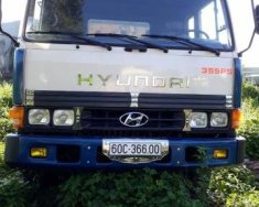 Xe tải Trên 10 tấn 1996 - Bán xe tải Hyundai 15 tấn năm 1996, hai màu trắng xanh giá 595 triệu tại Đồng Nai