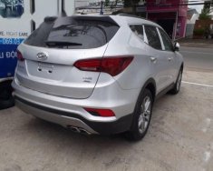 Hyundai Santa Fe 2016 - Cần bán xe Hyundai Santa Fe năm 2016, màu bạc giá 1 tỷ 180 tr tại Hậu Giang