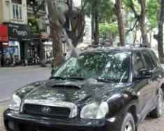 Hyundai Santa Fe Gold 2002 - Cần bán Hyundai Santa Fe Gold đời 2002, màu đen, nhập khẩu số tự động giá 240 triệu tại Hà Nội