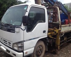 Xe tải 5000kg 2008 - Xe cẩu cũ Isuzu 1T9 đời 2008, thùng 4m3 gắn cẩu gấp giá 470 triệu tại Tp.HCM