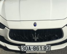 Maserati Ghibli   3.0 AT  2015 - Cần bán lại xe Maserati Ghibli 3.0 AT năm 2015, màu trắng, nhập khẩu nguyên chiếc giá 4 tỷ 500 tr tại Hà Nội