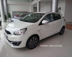 Mitsubishi Mirage GLS 2017 - Bán xe Mitsubishi Mirage CVT màu trắng, giá hấp dẫn, hỗ trợ trả góp giá 447 triệu tại Bắc Ninh