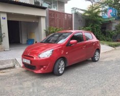 Mitsubishi Mirage MT 2015 - Cần bán lại xe Mitsubishi Mirage MT đời 2015, màu đỏ, nhập khẩu nguyên chiếc, giá 347tr giá 347 triệu tại Tp.HCM