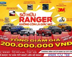 Ford Ranger 2017 - Bán ô tô Ford Ranger 2017, màu đỏ, nhập khẩu chính hãng, 600 triệu giá 600 triệu tại Trà Vinh