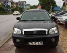 Hyundai Santa Fe 2004 - Bán xe Hyundai Santa Fe đời 2004, màu đen giá 265 triệu tại Yên Bái