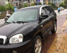 Hyundai Santa Fe Gold 2.0 AT 2004 - Bán Hyundai Santa Fe Gold 2.0 AT đời 2004, màu đen, xe nhập giá 265 triệu tại Yên Bái