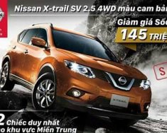 Nissan X trail  2.5 4WD 2016 - Bán Nissan X-trail 2.5 mầu vàng cam 4WD, giảm giá 145 triệu và nhiều ưu đãi cực hấp dẫn giá 965 triệu tại Thanh Hóa