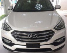 Hyundai Santa Fe  CKD 2017 - Bán Hyundai Santa Fe CKD đời 2017, màu trắng giá 1 tỷ 180 tr tại Quảng Ngãi