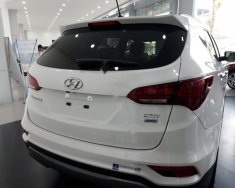 Hyundai Santa Fe CKD 2017 - Cần bán xe Hyundai Santa Fe CKD đời 2017, màu trắng giá 1 tỷ 70 tr tại Hà Nội