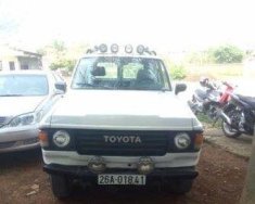 Toyota Land Cruiser MT 1986 - Bán ô tô Toyota Land Cruiser MT đời 1986, màu trắng, nhập khẩu số sàn, giá tốt giá 85 triệu tại Sơn La